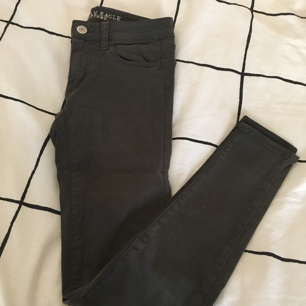 Olive American Eagle pants